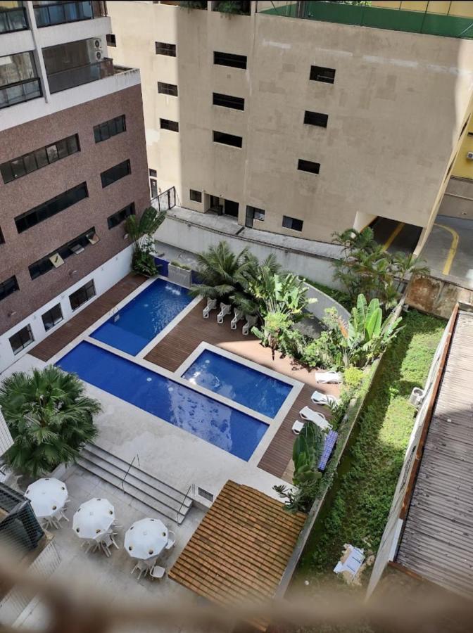 Capitania Varam Apartamento-Flat Com Piscina E Vista Mar Guaruja Pitangueiras المظهر الخارجي الصورة