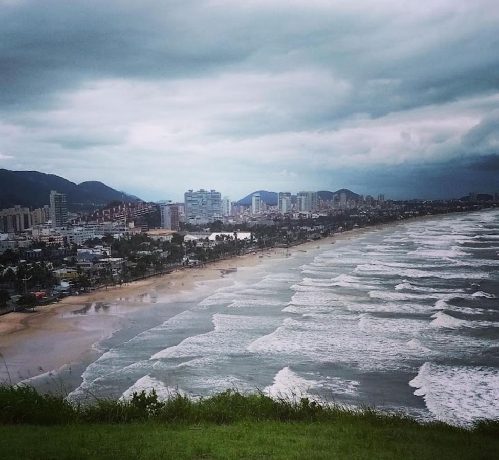 Capitania Varam Apartamento-Flat Com Piscina E Vista Mar Guaruja Pitangueiras المظهر الخارجي الصورة